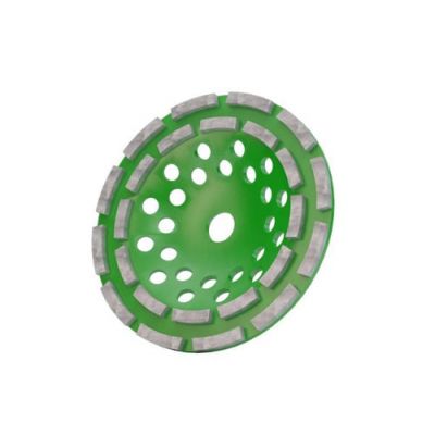 Diamond disc double row bond green, diameter 180 mm