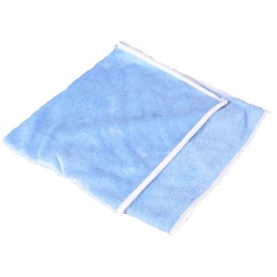 Micro tissu bleu