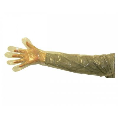 Veterinary examination gloves 92 cm , dispenser 100 pieces