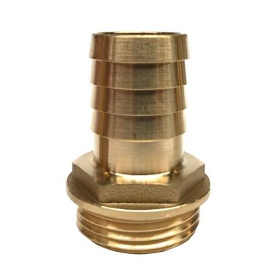 Fairing brass, 1/4" male thread * 10 mm