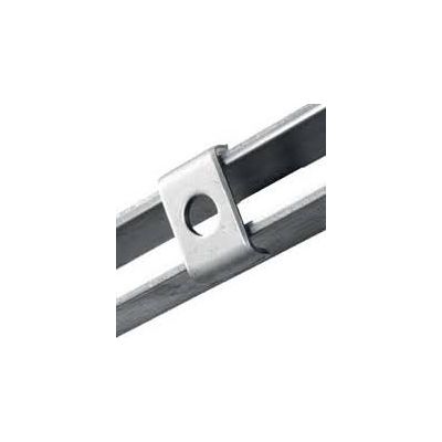 U-plate for wall support stainless steel, 30 mm