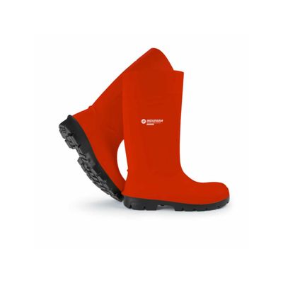 Safety boots red S4
